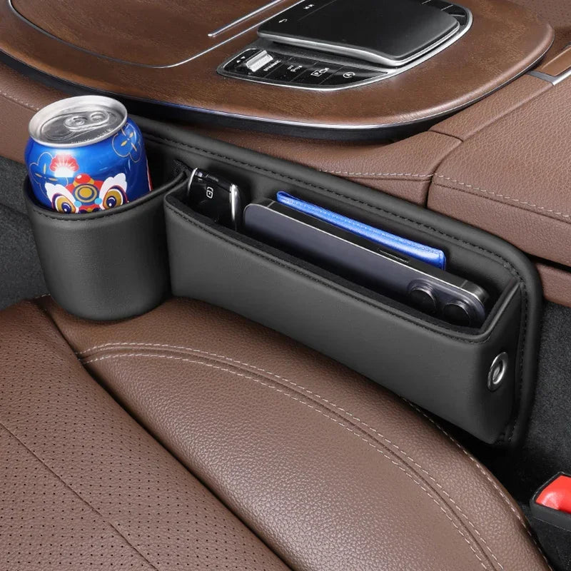 Car Seat Gap Organizer – Phone, Cup & Card Holder