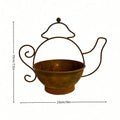 Decorative Outdoor Flower Pots Iron Kettle Shape Container Indoor Flower Pots for Front Porch Farmhouse Backyard Patio Lawn Park Zpaxo China Mainland A