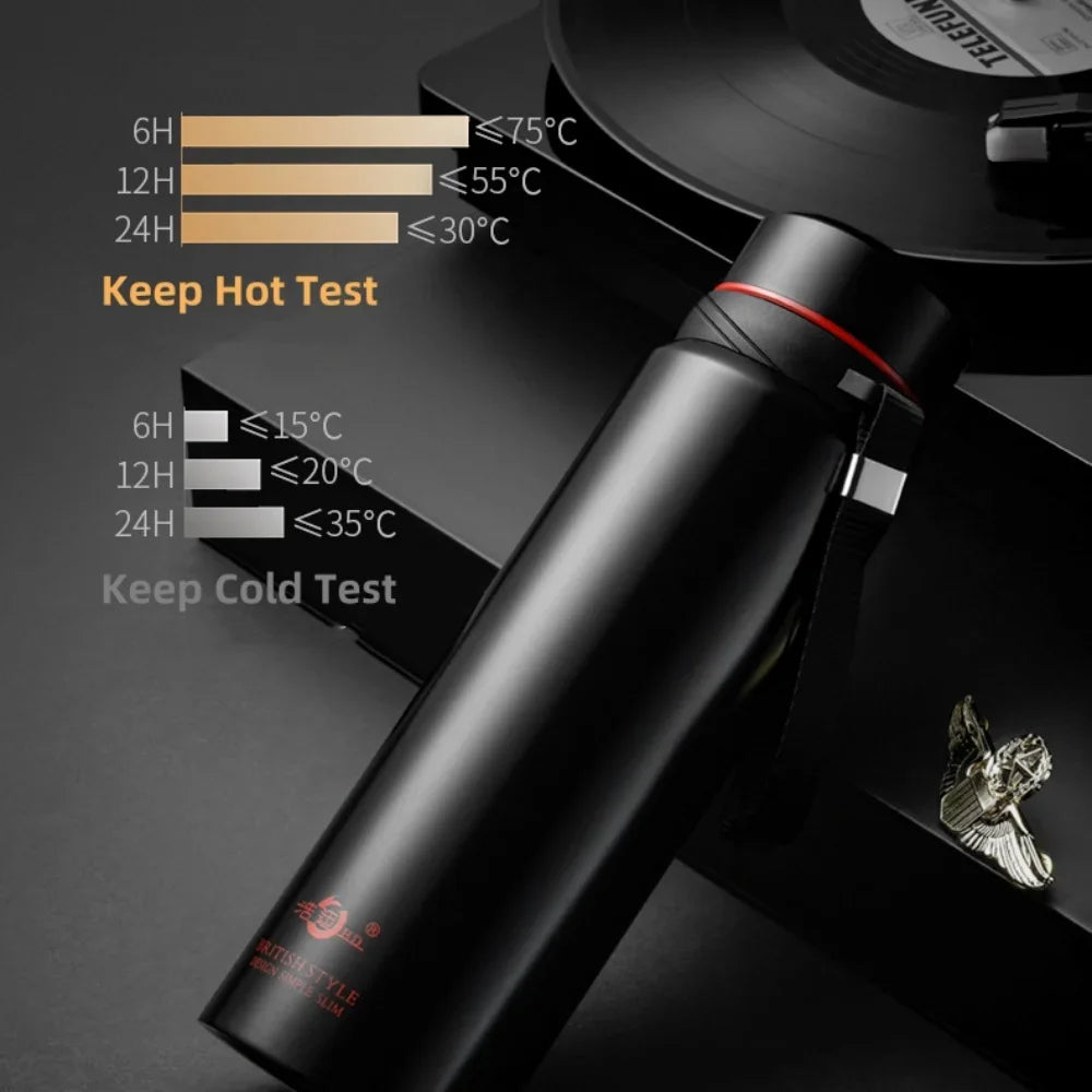 Large-capacity Stainless Steel Business Casual Bottle Hanging Strap