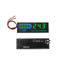 DC 7-55V Battery Charge Indicator LED Display Board with Alarm Battery Voltage Indicator Zpaxo Green