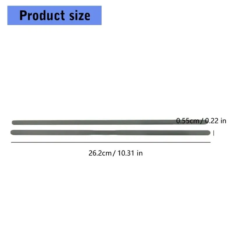 652F 2Pieces Laptops Rubber Feet Strips Nonslip Replacement Bottom Zpaxo