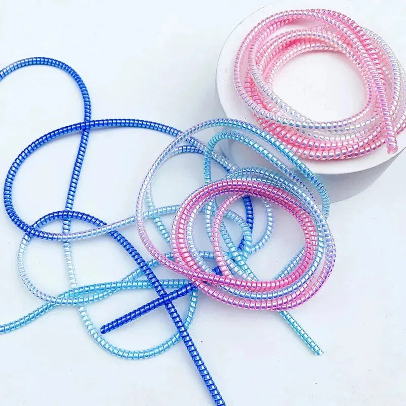 Mermaid Cable Protector Wrap 1.6M – 2-Pack Phone Charger Saver
