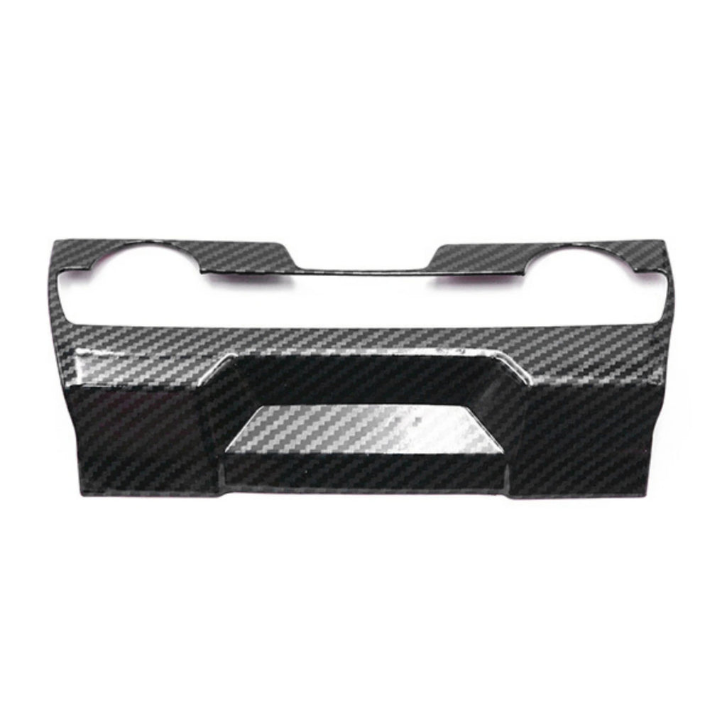 1Pc Vehicle Carbon Fiber Inner Central Console AC Switch Panel Cover Trims Replacement For Honda Civic 2016-2021 Car Accessories