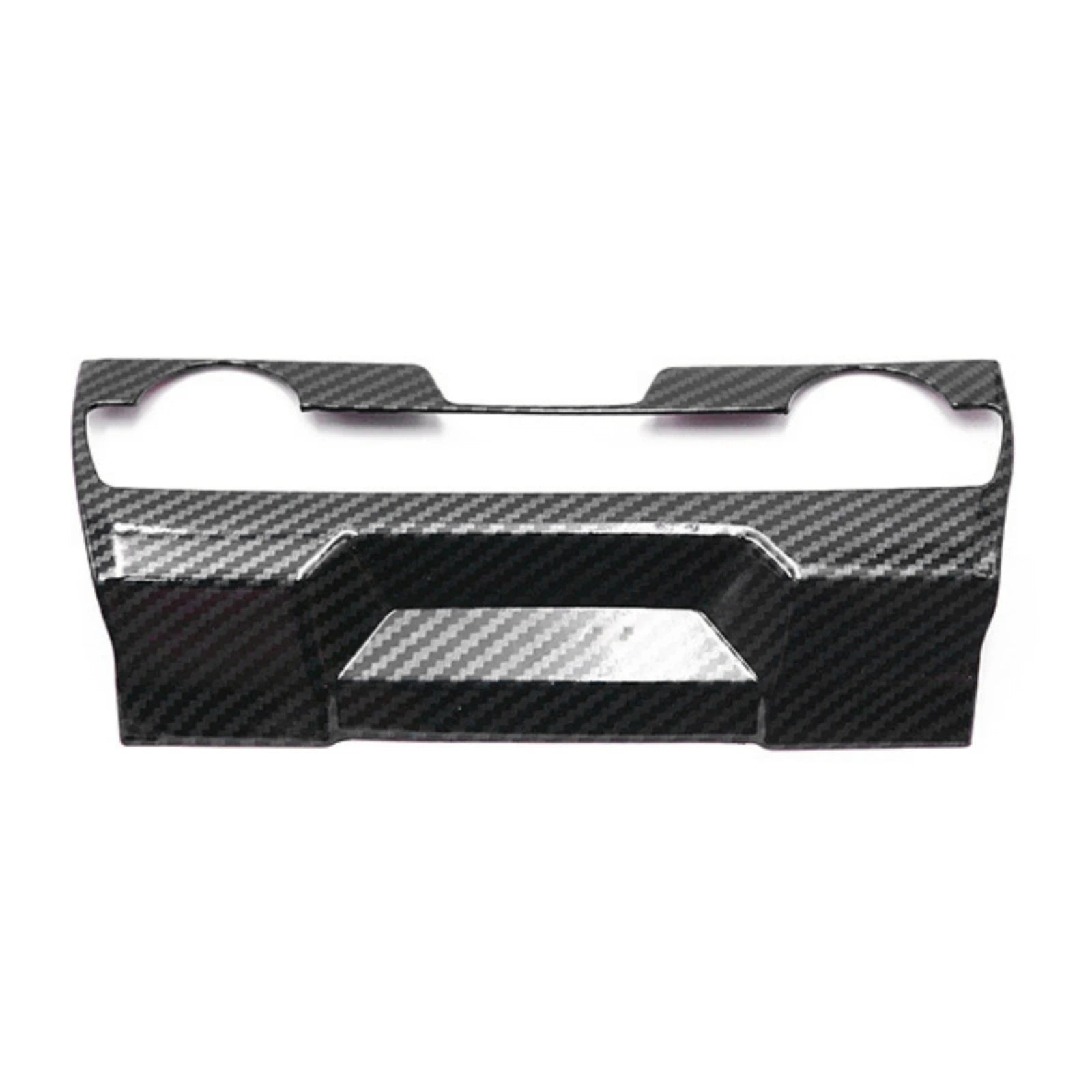 1Pc Vehicle Carbon Fiber Inner Central Console AC Switch Panel Cover Trims Replacement For Honda Civic 2016-2021 Car Accessories