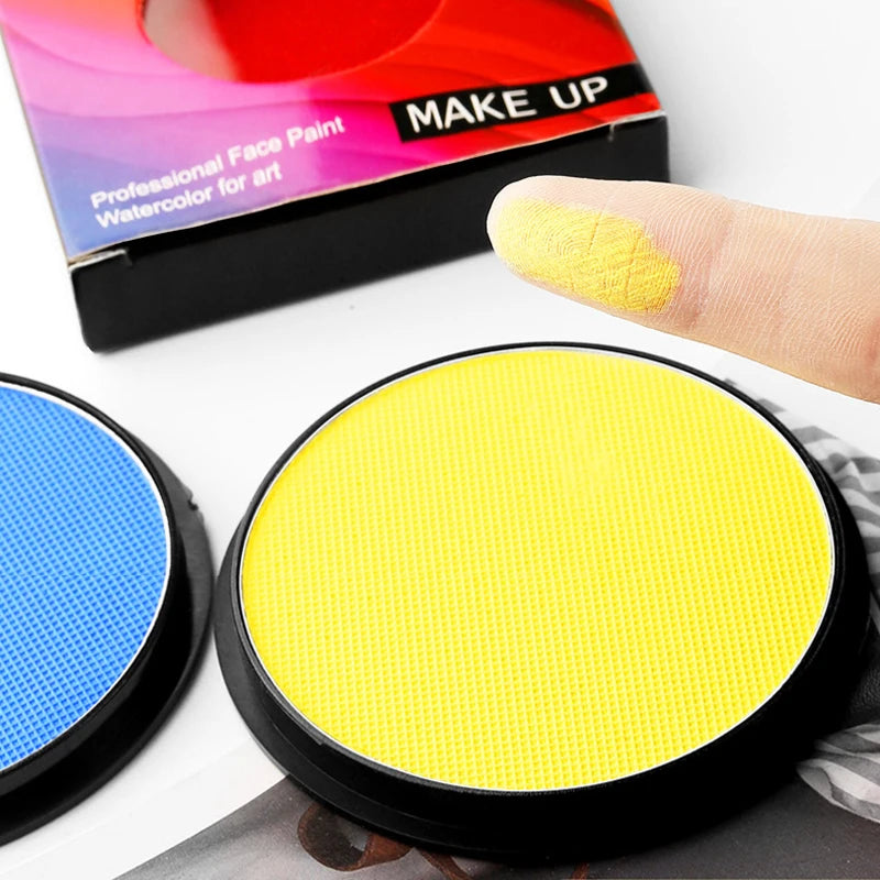 Clown Face Paint Makeup Body Water Based Adults SFX Joker Zombie Zpaxo