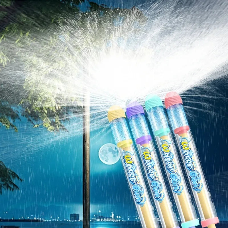 Fireworks Spray Water Pull-back Gun Outdoor Splash Games Pool Lawn