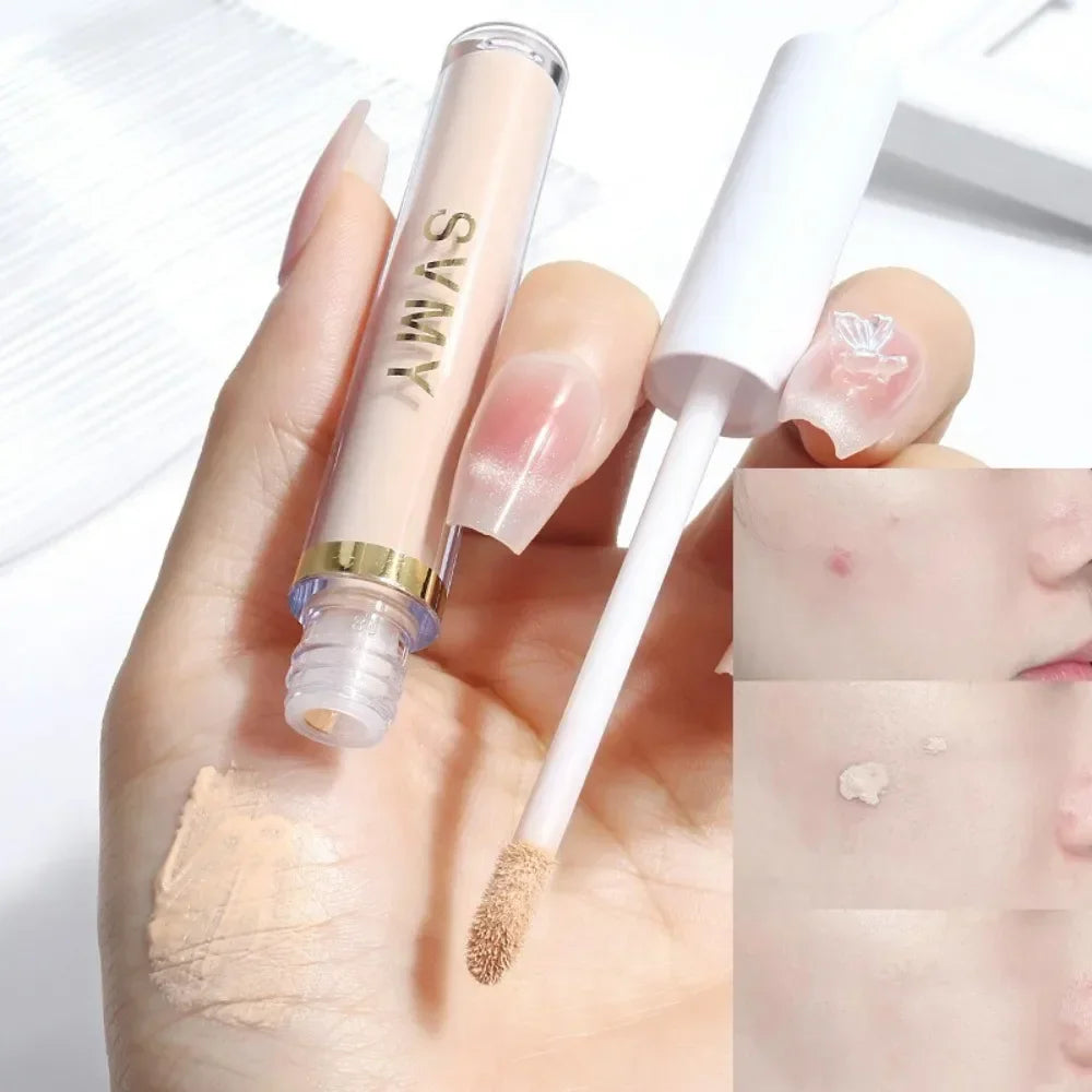 Liquid Foundation Cream Concealer Coverage Waterproof Moisturizing Zpaxo 02 Light Skin