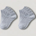 Unisex Breathable Cotton Ankle Socks – Solid White, 1–20 Pairs