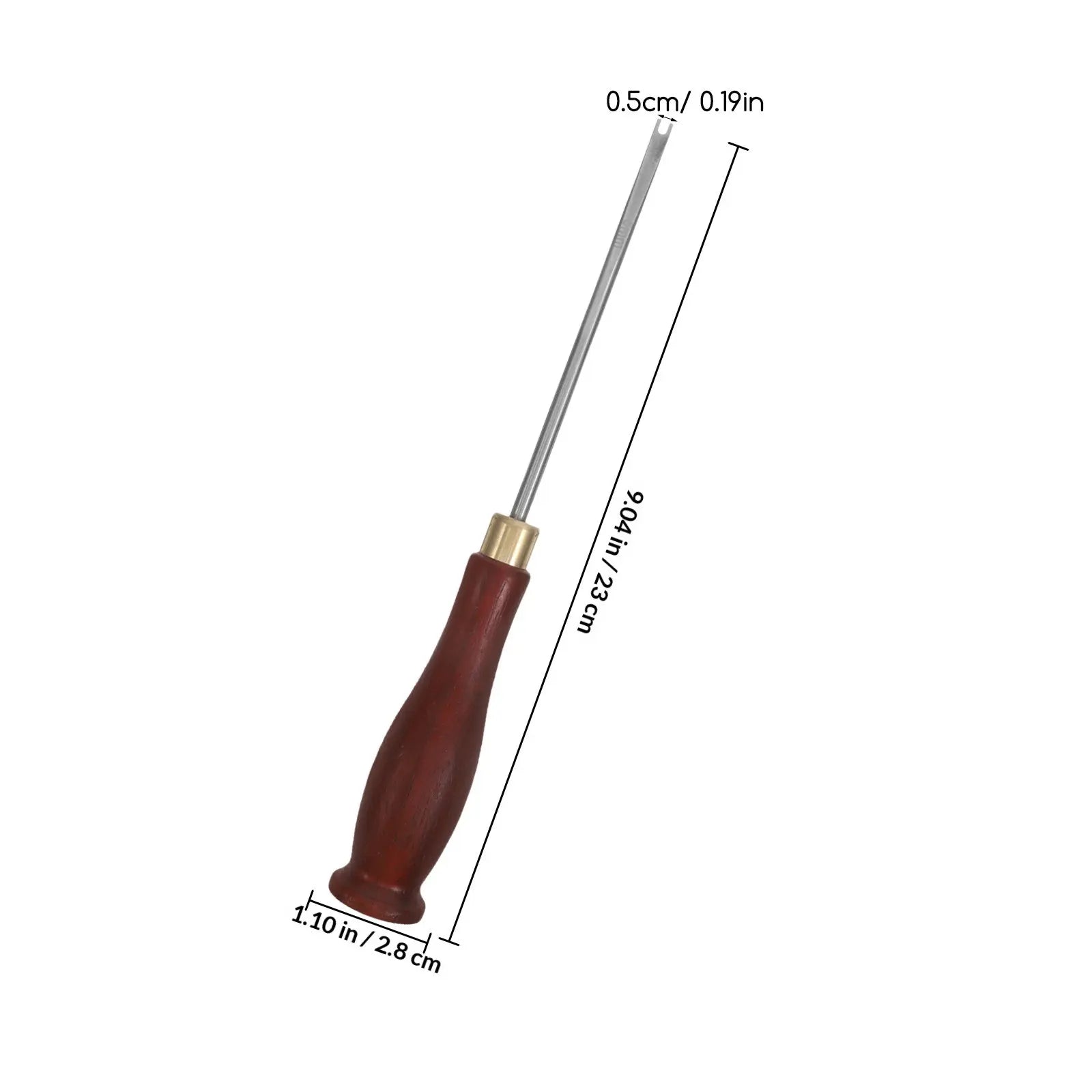 Ergonomic Stuffing Tool DIY Fabric Crafts Smooth Wooden Handle Time