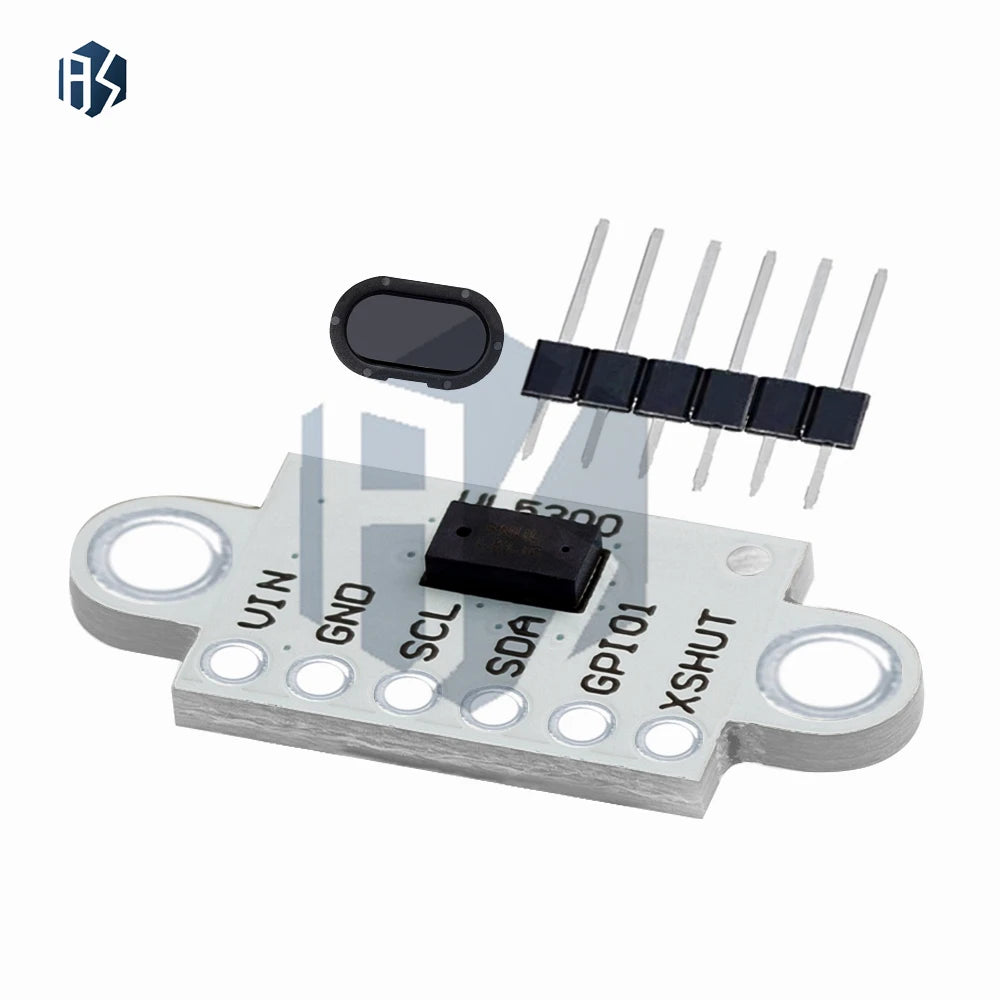 High-Accuracy VL5300 Laser Ranging Sensor (4m Range) – VL53L0X/VL53L1X Alternative with Protective Cover for Arduino Projects Zpaxo