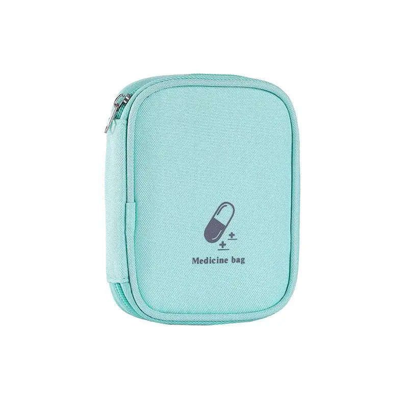 CMFirst Aid Medicine Bag Portable Storage Box Emergency Kits Pills Zpaxo Green