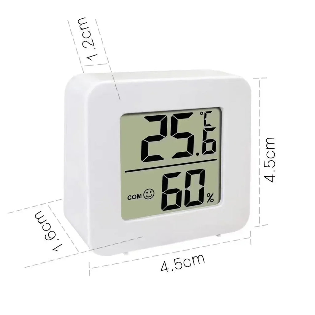 Digital Thermometer Hygrometer Indoor Mini Temperature LCD Electronic Monitor Hygrometer Outdoor Room Temperature Meter Zpaxo 1PCS-StyleA