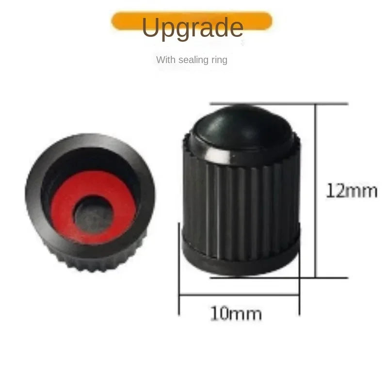 Plastic Tire Valve Stem Dust Caps – Car, Bike & Motorcycle