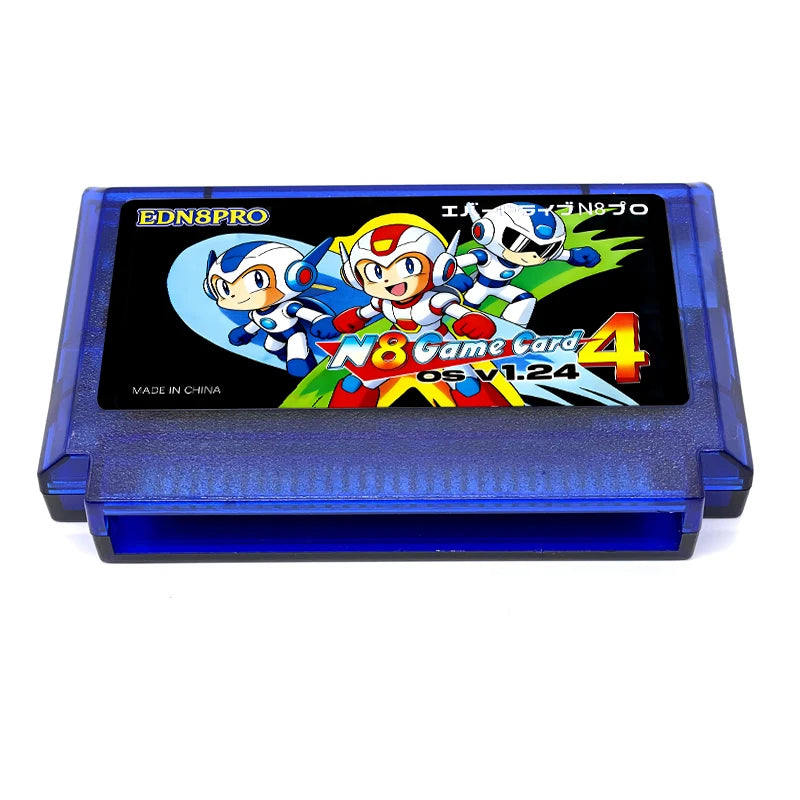 New V1.24 FC N8 Game Card with 2000 Games & 4G TF Card Flash Cartridge for Family Computer 8-Bit Video Game Console Zpaxo