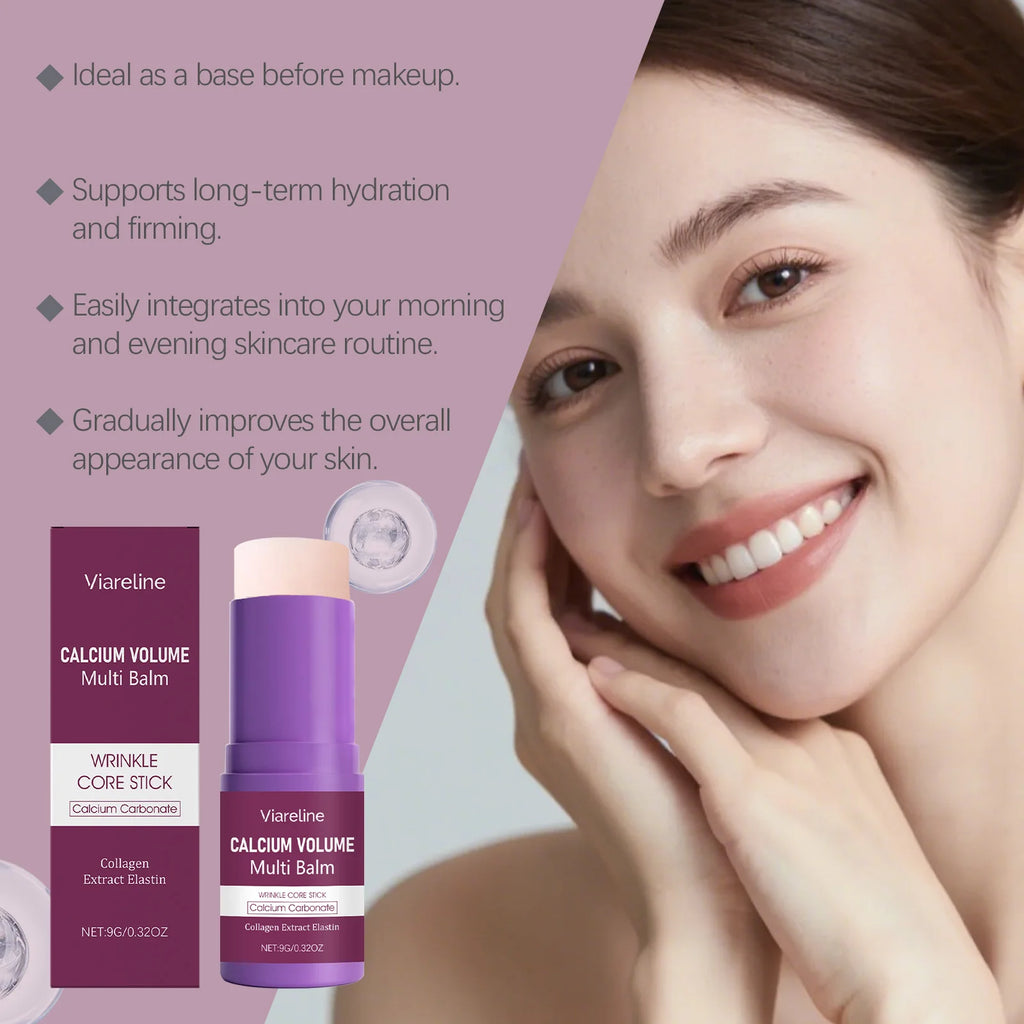 Viareline Anti-Aging Face Balm Stick – Hydrating & Firming Anti-Aging Face Balm Zpaxo