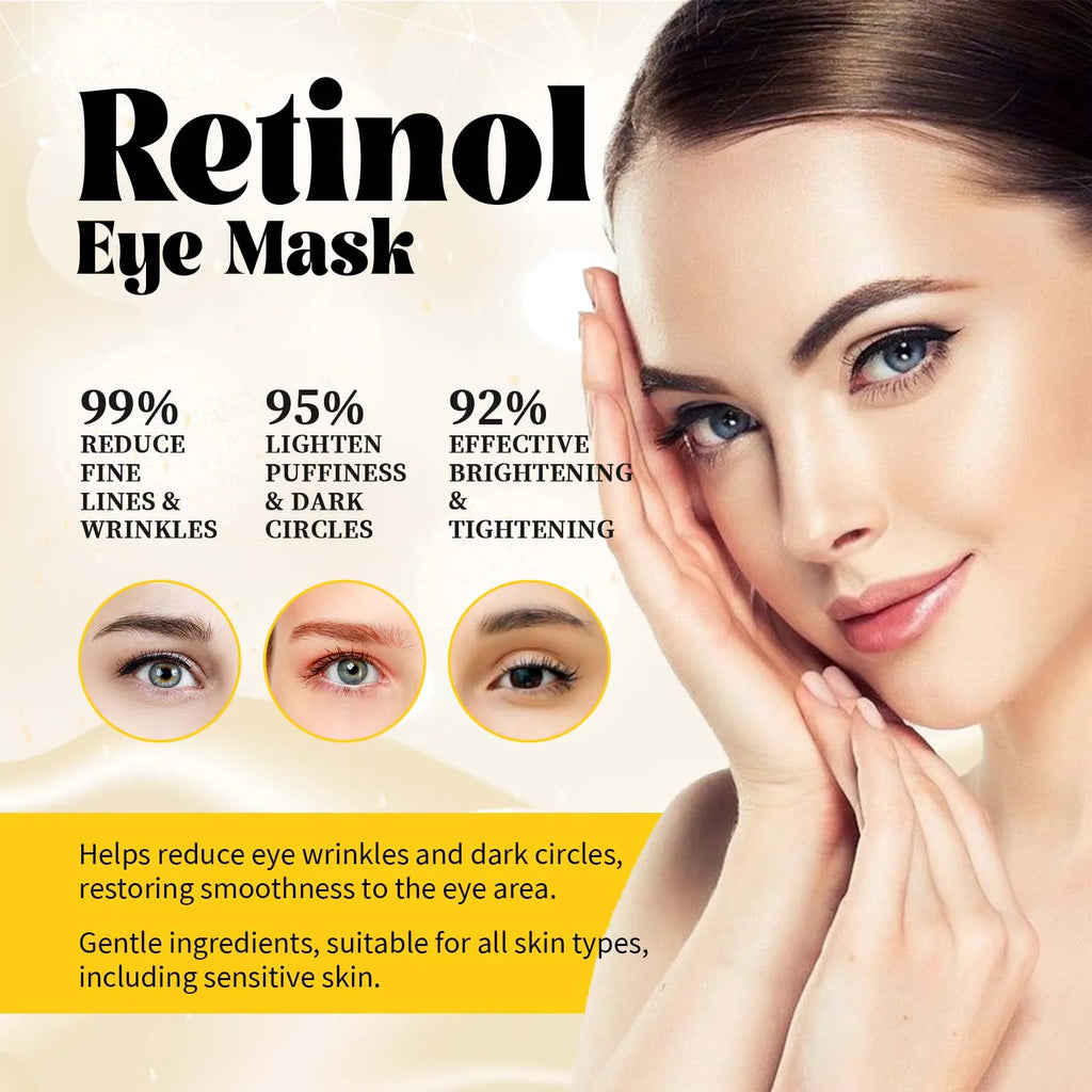 Hoygi Retinol Under Eye Patches – Dark Circles & Firming Under Eye Patches Zpaxo