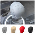 Handle Protective Covers Car Silicone Gear Shift Knob Cover 6-speed Zpaxo black