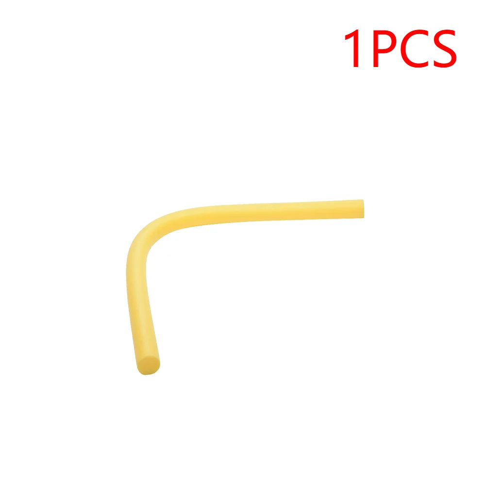 1/5PCS Portable Flexible EPE Learn Swimming Pool Noodle Water Float Floating Aid for Summer Swimming Aid Pool Underwater Scooter Zpaxo Yellow solid 1PC