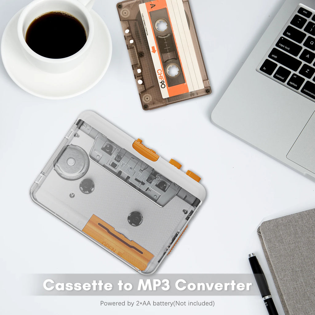 Portable Tape Player USB Cassettes Recorder Cassette MP3 CD Converter