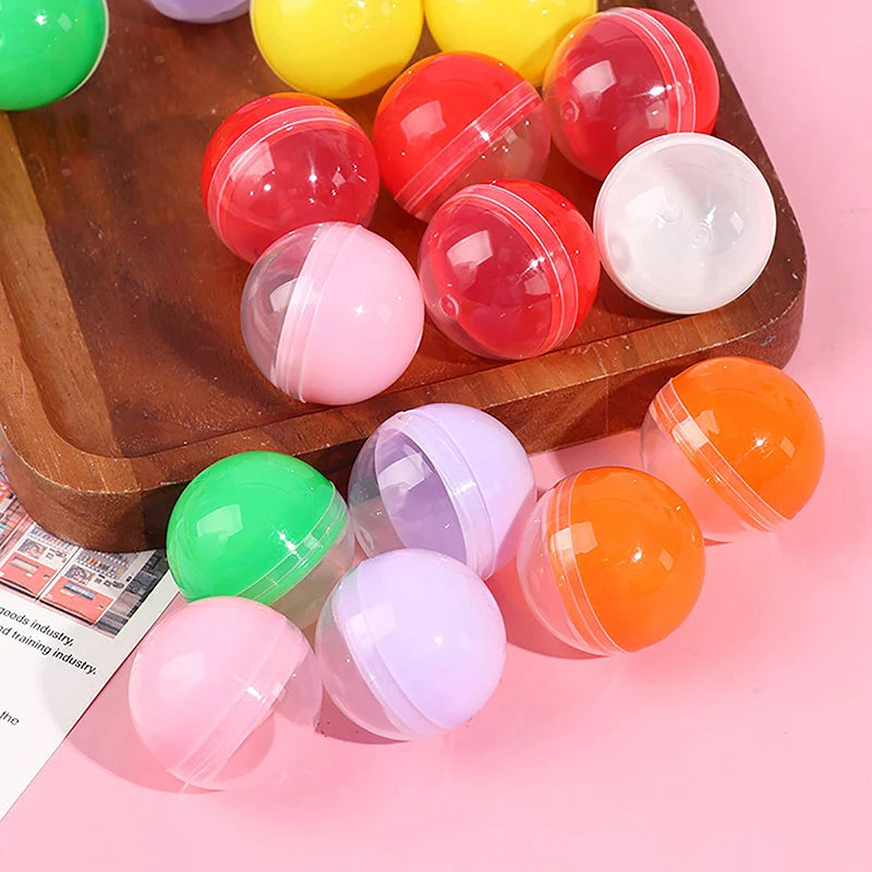 Mini Clear Transparency Plastic Capsule Toy Surprise Ball Tiny