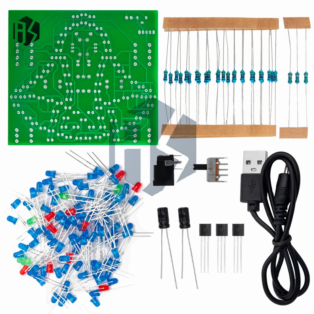 LED Swinging Bell Soldering Kit DIY Electronic Assembly Module STEM Education Project Zpaxo