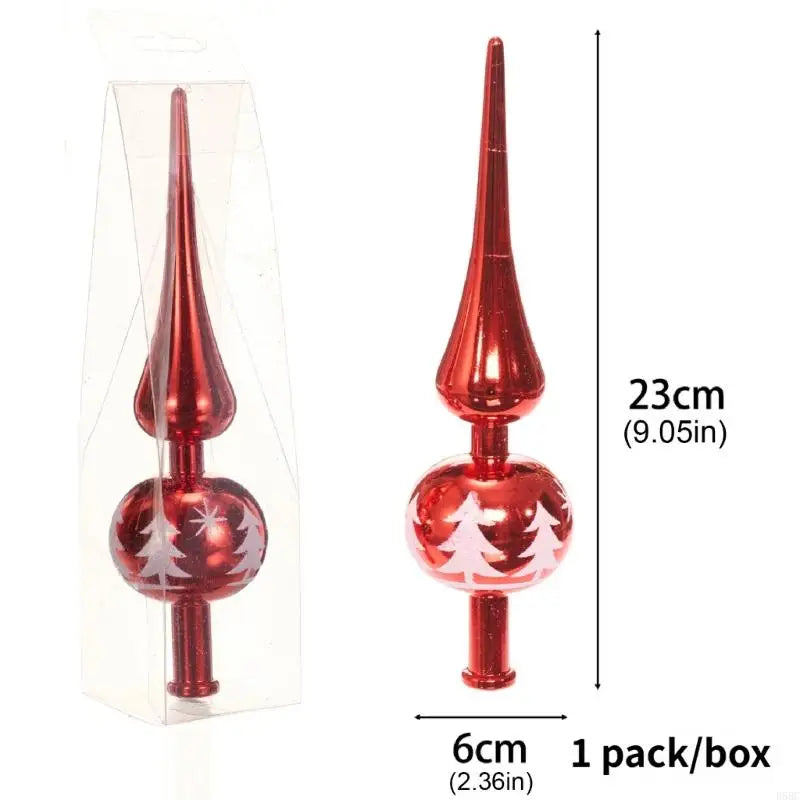 Plastic Christmas Tree Toppers Star Festival Holiday Decoration Safe