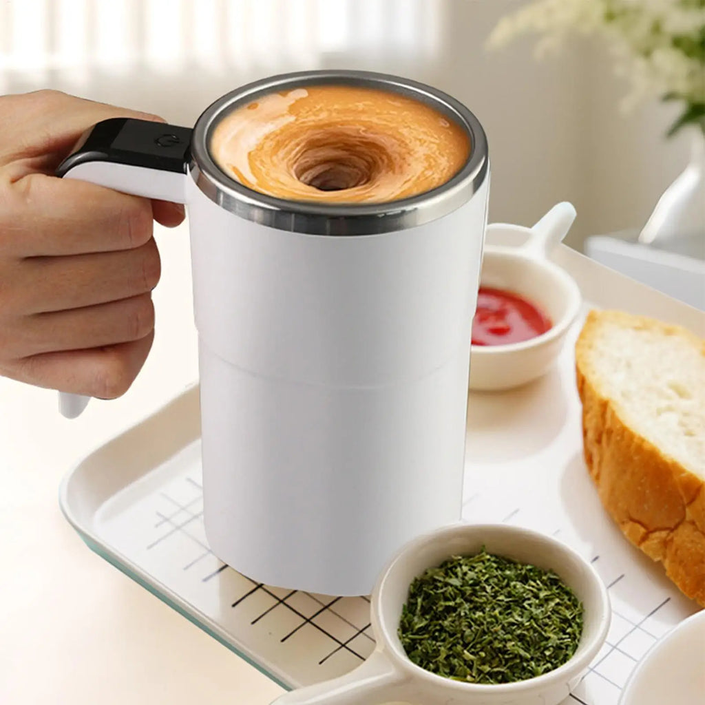 Self Stirring Mug Automatic Mixing Coffee Cup Heat Resistant