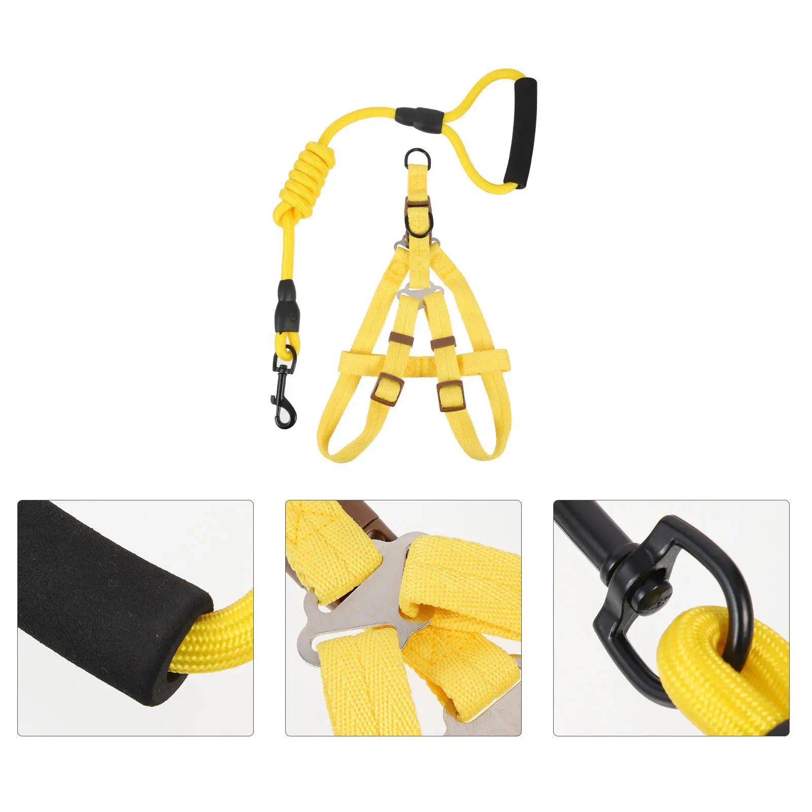Dog Leash Harness Puppy Nylon Outdoor Walking Traction Pet Vest Rope