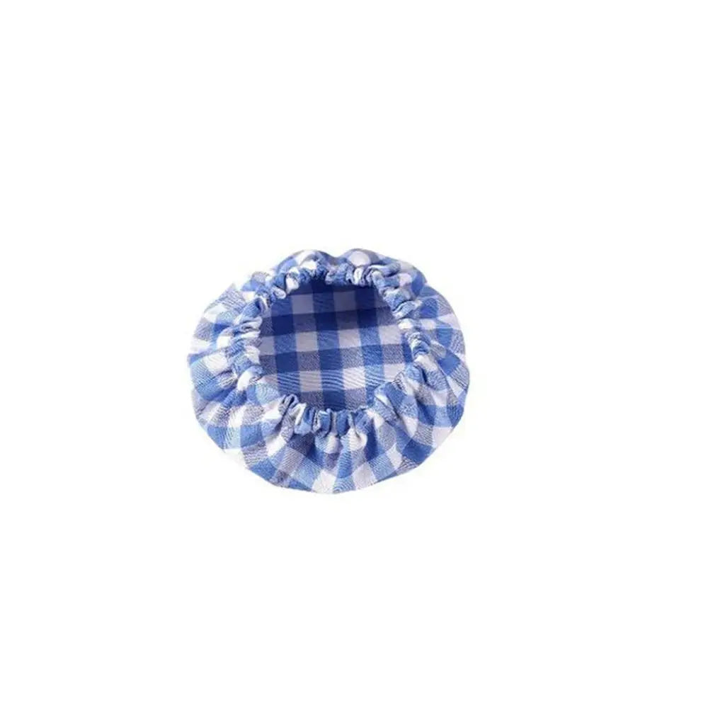 1PC Cotton Cloth Fermentation Bottle Cover Portable Reusable Sourdough Starter Jar Covers Multifunction Dust Cover Zpaxo Blue