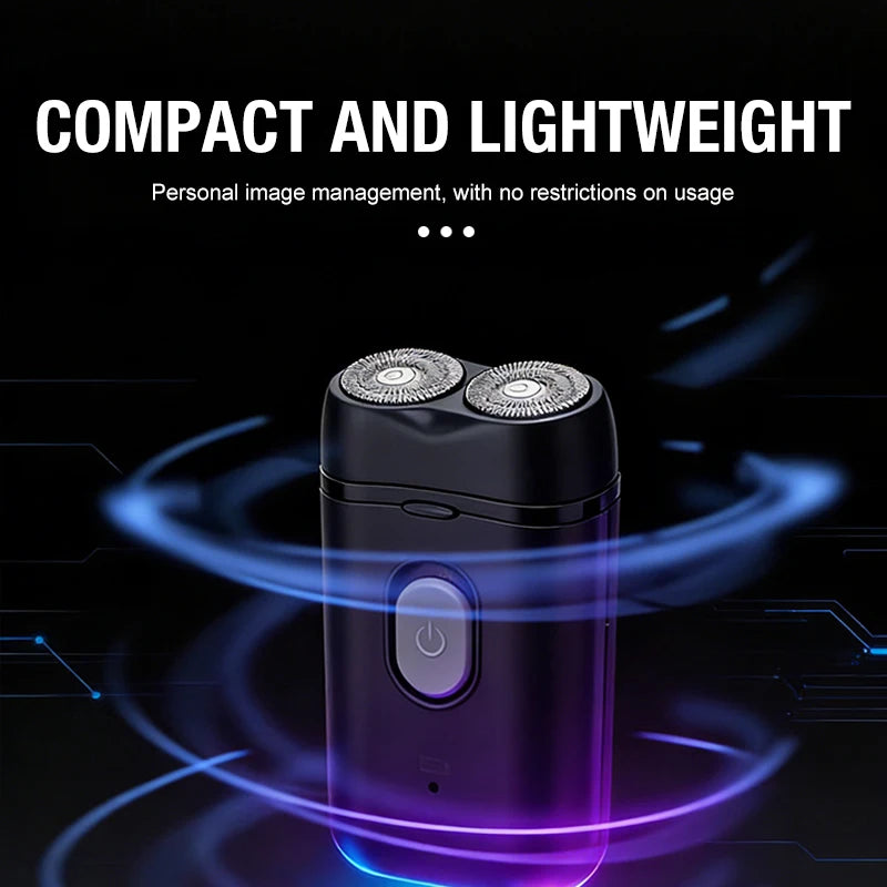 Men's Electric Portable Shaver Double Headed Multi Functional USB