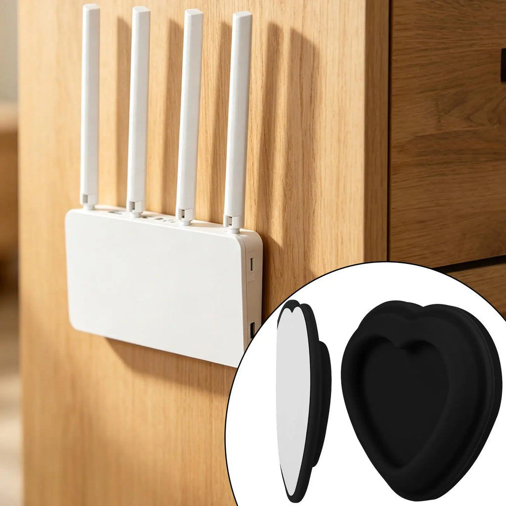 Magnetic Remote Control Holder Wall Mount Self Adhesive No Drill