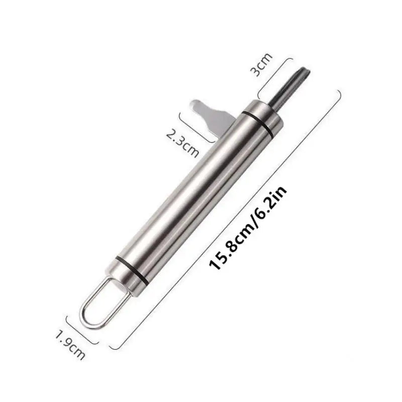 2 In 1 Manual Stainless Steel Nut Cracker Mechanical Sheller Walnut Nutcracker Fast Opener Kitchen Tools Fruits And Vegetables Zpaxo