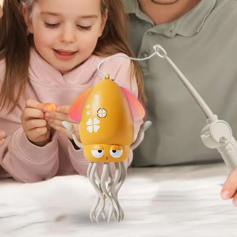 Octopus Toy Electric Automatic Obstacle Avoidance Octopus LED Lights Musical Electronic Robotics Interactive 8-Leg Action Zpaxo
