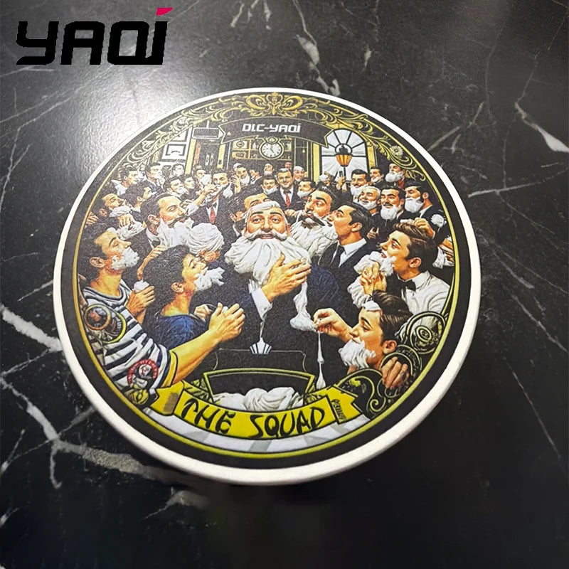 2026 New Arrival YAQI the Squad Atisan Shaving Soap 170g Artisanal Men's Grooming Essential for a Smooth Shave Zpaxo Default Title