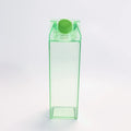 500ml BPA-Free Clear Leakproof Sport Water Bottle – 17oz Reusable Water Bottle Zpaxo Green 500ML