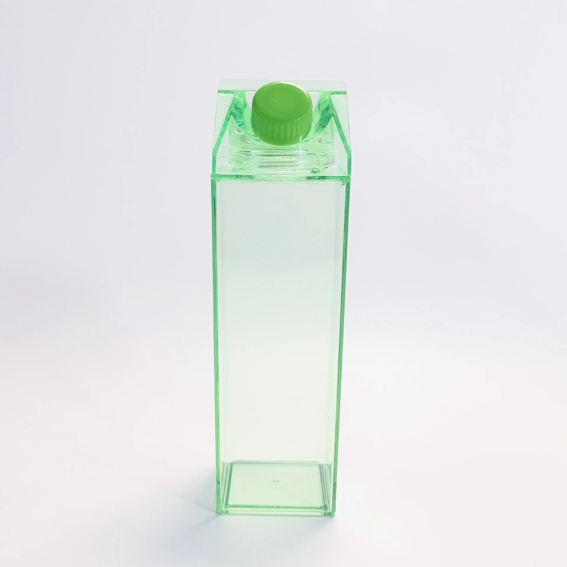 500ml BPA-Free Clear Leakproof Sport Water Bottle – 17oz Reusable Water Bottle Zpaxo Green 500ML