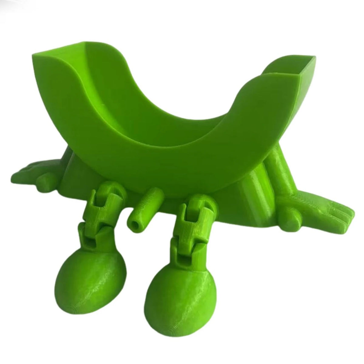 Smiling Sponge Holder 3D Printing Sponges Soap Drying Rack Scrub Zpaxo green