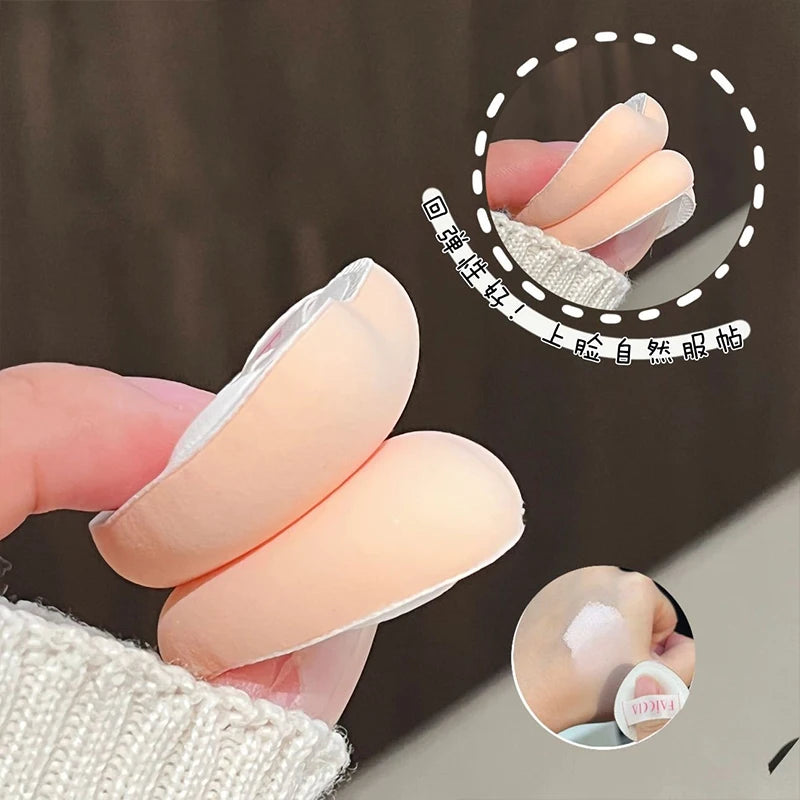 1 2 Love Mini Finger Puff Cotton Candy Air Cushion Sponge Blusher Zpaxo