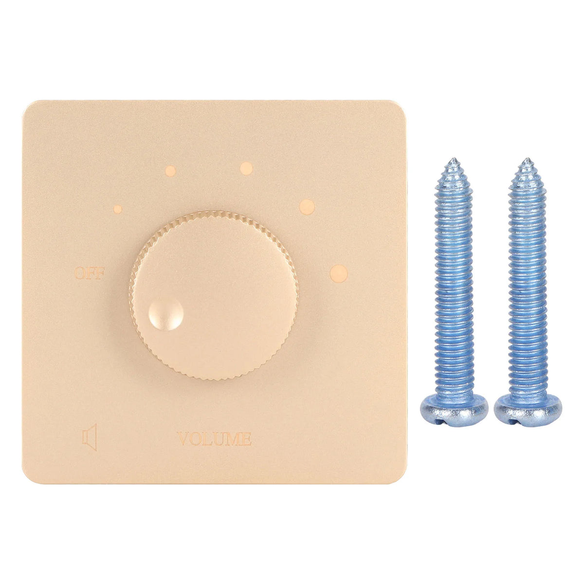 50 Volume Control 50W Professional Safety 5 Gears Tuning Knob Zpaxo Gold