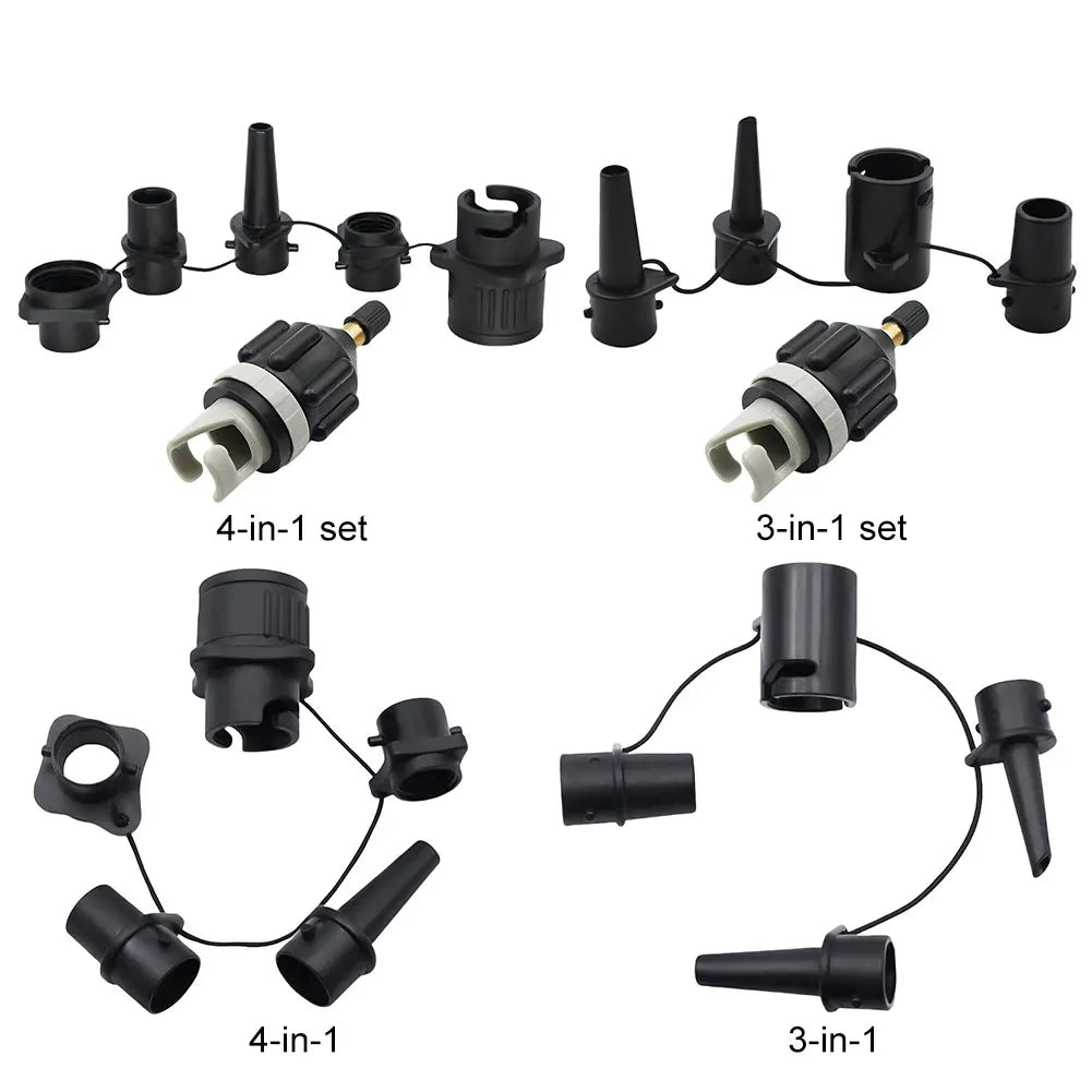 Air Valve Adaptor SUP Board Inflatable Pump Adapter Paddle Boat Kayak