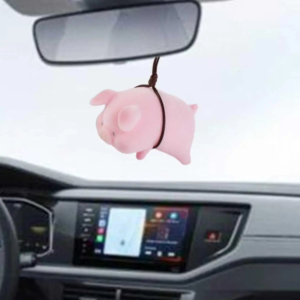 Accessories Cute Dashboard Car Decoration Funny Toys Pendant Pink Zpaxo