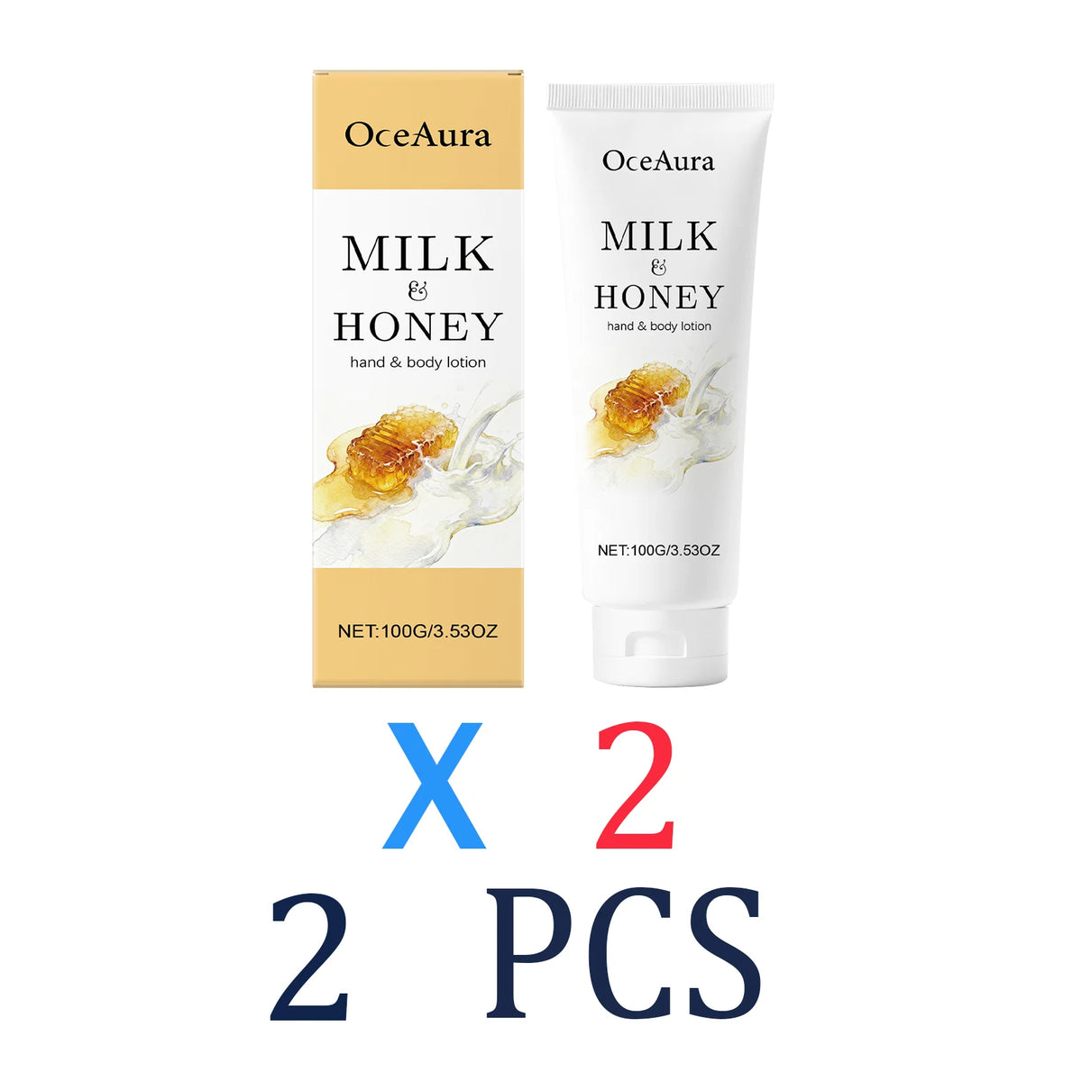 Milk Honey Body Lotion for Very Dry Skin Intense Nourishment & 48H Moisture Winter Skincare Must Have Rich Cream for Flaky Skin Zpaxo 2 Pcs