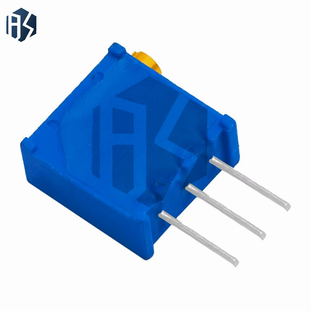 100PCS 3296x 3296 50 100 200 500 ohm 1K 2K 5K 10K 20K 50K 100K 200K 500K 1M ohm 103 100R 200R 500R Trimpot Trimmer Potentiometer Zpaxo