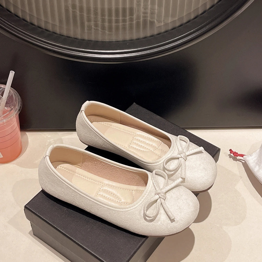 French Leopard Print Shallow Mouth Mary Jane Shoes 2026 New Sweet Square Toe Bow 1 Slip-on Flats Zpaxo