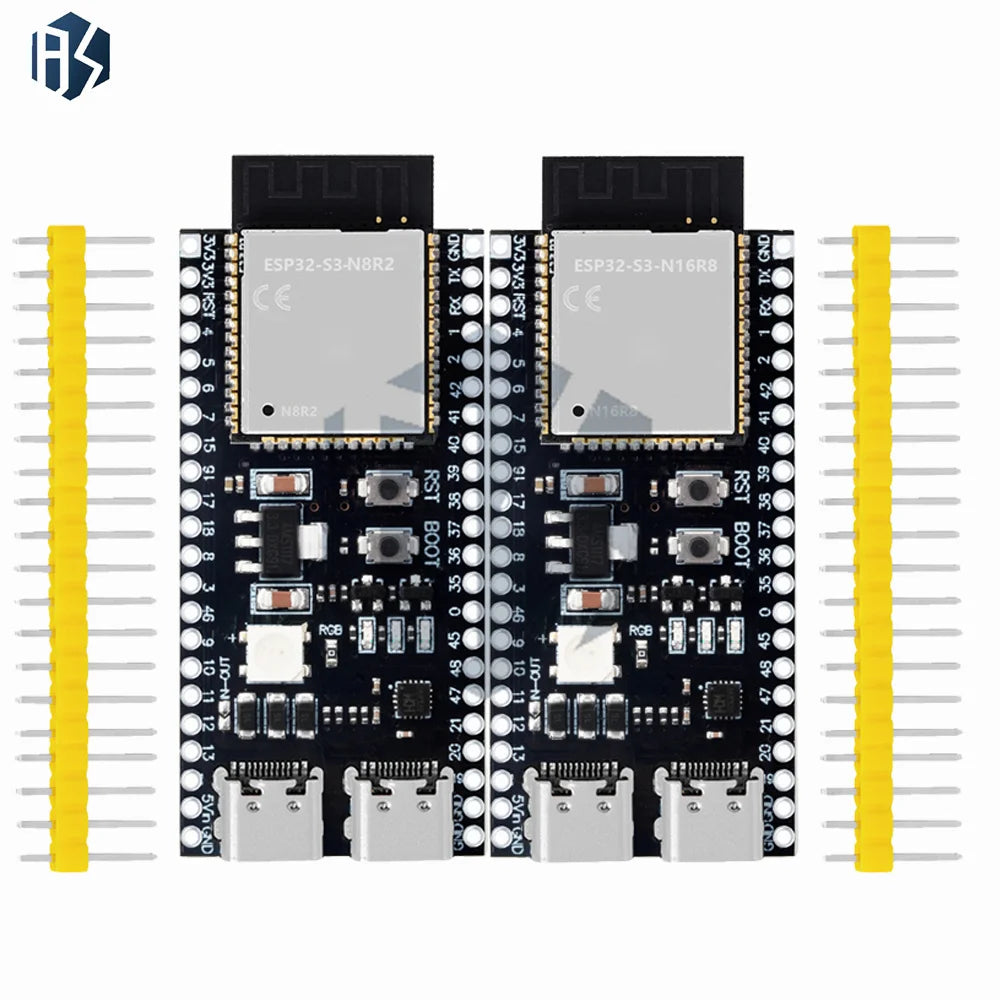ESP32-S3-Dev-KitC-1 ESP32-S3 WiFi Bluetooth-compatible BLE 5.0 Mesh Development Board ESP32 Wireless Module for Zpaxo