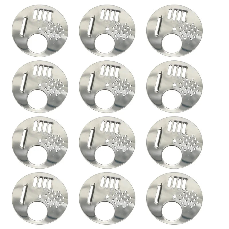 2 5 Round Metal Beehive Box Door Entrance Gate Disc Stainless Steel