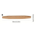 Wood Rolling Pin With Handle for Baking Dough Roller Pastry Pasta Pizza Roller Kitchen Utensils Zpaxo J2503243-B