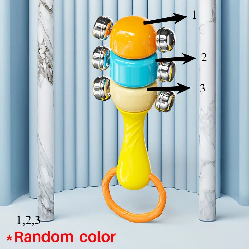 Hand-cranked Bell Games Children Made ABS Material Designed Enhance