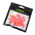 Hirisi 30PCS/PACK Pop-Up Corn Carp Fishing Bait Soft Artificial Carp Baits Corn Fishing Lures Multicolor Portable Fishing Lures Zpaxo AH025-Red