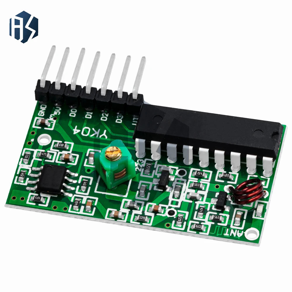 315MHz 4 Channel RF Remote Module PT2262 2272 Encoder Decoder Arduino Zpaxo
